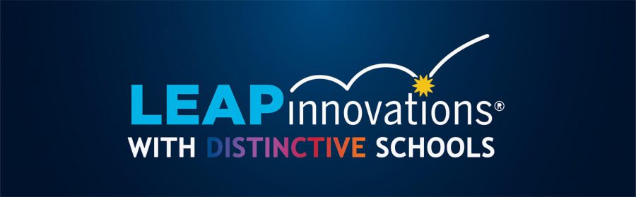 Banner that reads: LEAP Innovations With Distinctive Schools